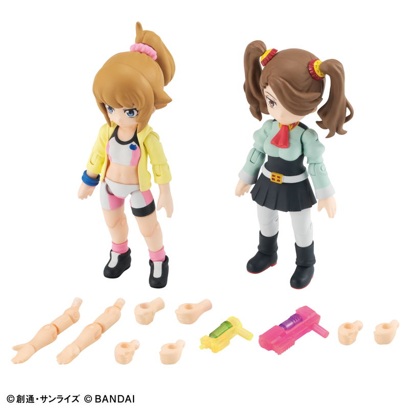 Aqua Shooters! Gundam Build Fighters Try: Fumina & Gyanko Set (Set of 2 Pieces) image 4