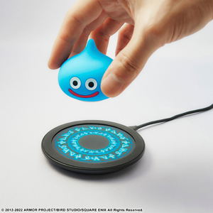 Dragon Quest Wireless Charging Pad Zing (with Glowing Slime Figure) (Re-run)