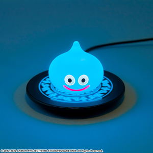 Dragon Quest Wireless Charging Pad Zing (with Glowing Slime Figure) (Re-run)