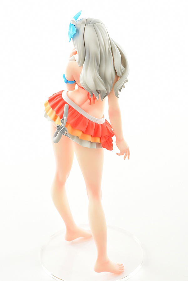 Fairy Tail 1/6 Scale Pre-Painted Figure: Mirajane Strauss Swimsuit Pure in Heart Rose Bikini Ver. (Re-run) image 8