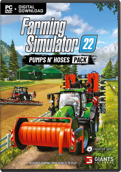 Farming Simulator 22 Pumps N´ Hoses Pack Dvd Rom For Windows