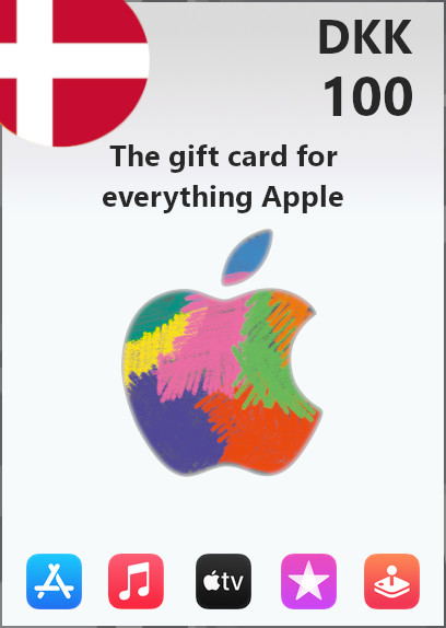 Apple Gift Card 100 DKK | Denmark Account <span class="ext ext_digital">digital</span> image 1