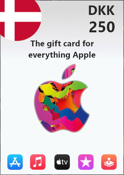 Apple Gift Card 250 DKK | Denmark Account <span class="ext ext_digital">digital</span> image 1