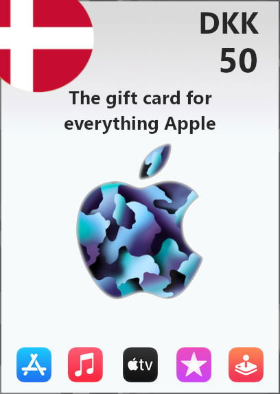 Apple Gift Card 50 DKK | Denmark Account <span class="ext ext_digital">digital</span> image 1