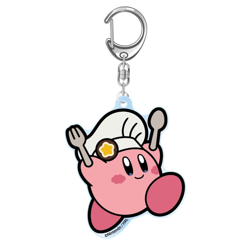 Kirby's Dream Land: 30th Glitter Key Chain H - Delicious Time image 1