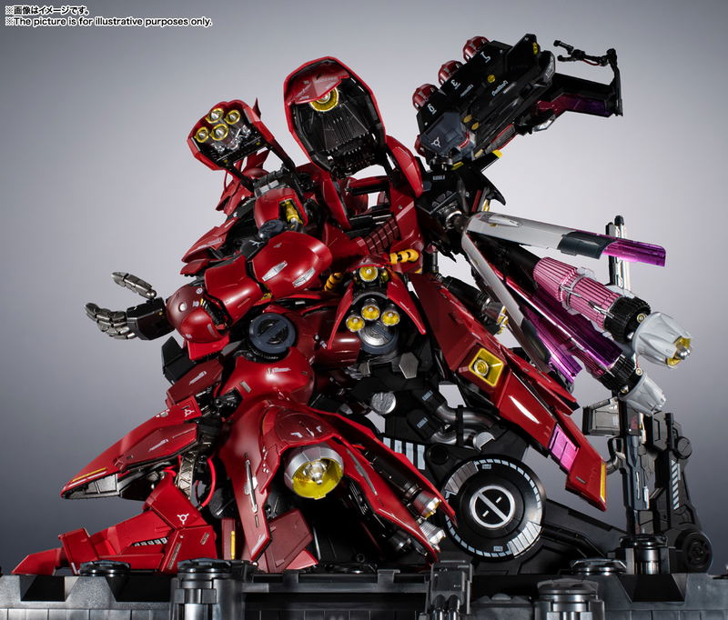 Metal Structure Kaitaishouki Mobile Suit Gundam Char's Counterattack: MSN-04 Sazabi image 10