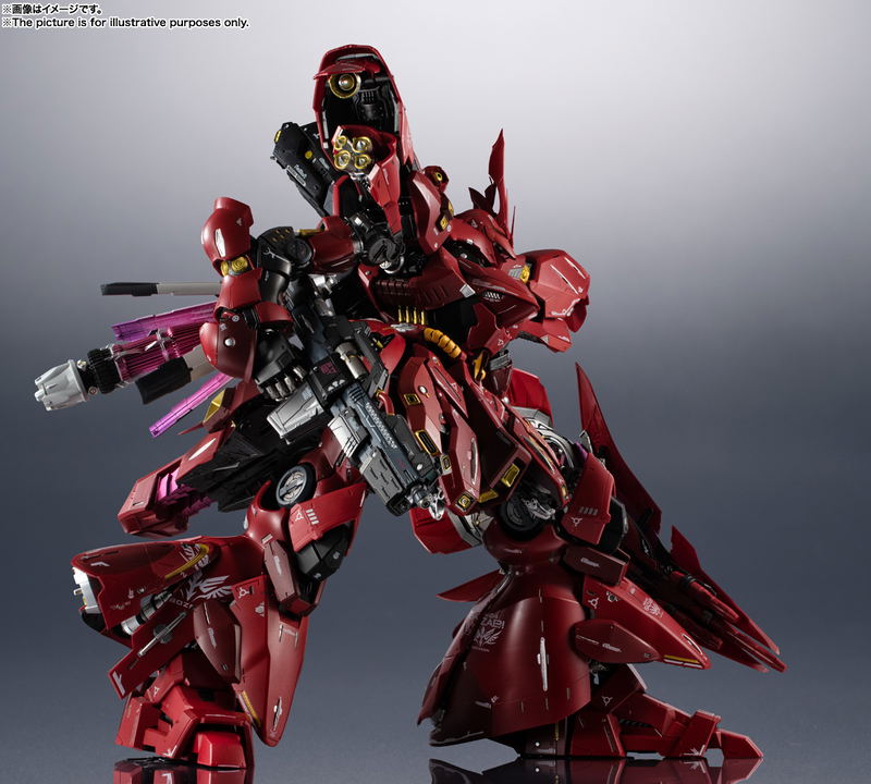 Metal Structure Kaitaishouki Mobile Suit Gundam Char's Counterattack: MSN-04 Sazabi image 11