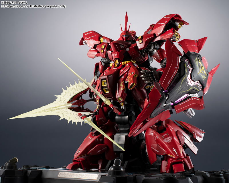 Metal Structure Kaitaishouki Mobile Suit Gundam Char's Counterattack: MSN-04 Sazabi image 13