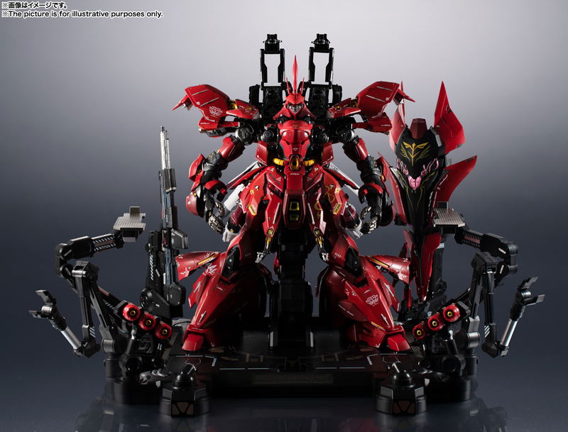 Metal Structure Kaitaishouki Mobile Suit Gundam Char's Counterattack: MSN-04 Sazabi image 14