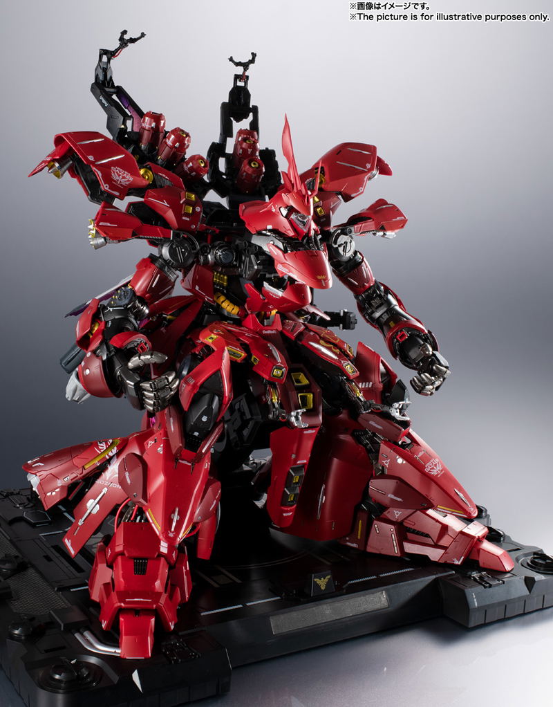 Metal Structure Kaitaishouki Mobile Suit Gundam Char's Counterattack: MSN-04 Sazabi image 16