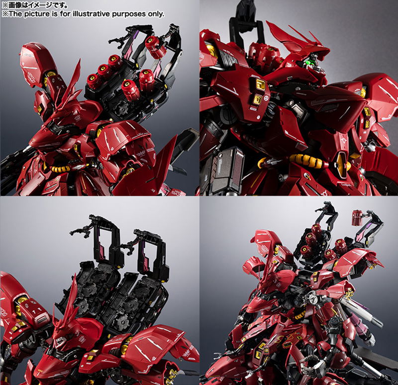 Metal Structure Kaitaishouki Mobile Suit Gundam Char's Counterattack: MSN-04 Sazabi image 18