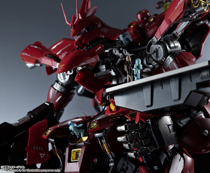 Metal Structure Kaitaishouki Mobile Suit Gundam Char's Counterattack: MSN-04 Sazabi image 22