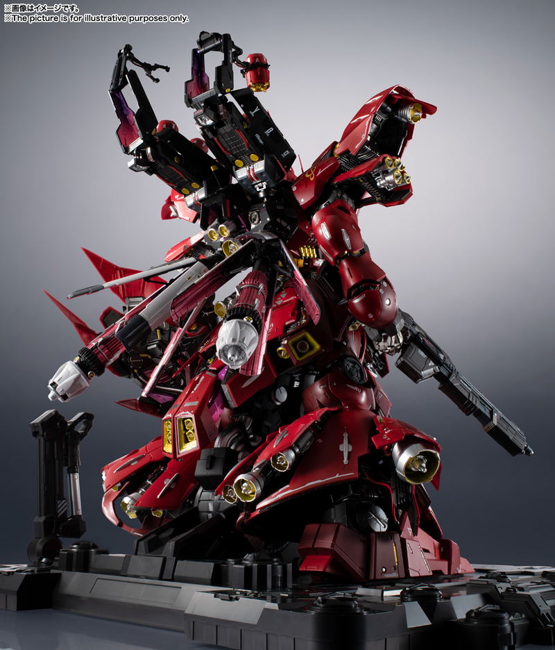 Metal Structure Kaitaishouki Mobile Suit Gundam Char's Counterattack: MSN-04 Sazabi image 3