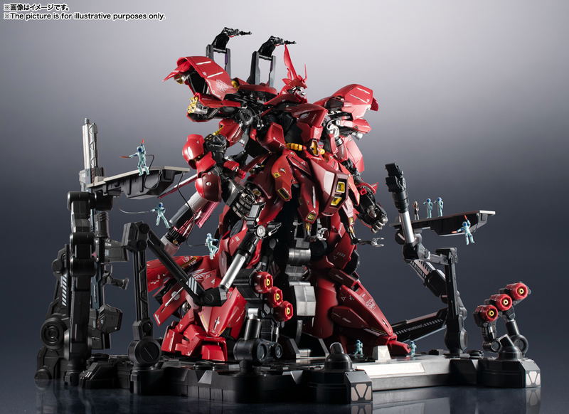 Metal Structure Kaitaishouki Mobile Suit Gundam Char's Counterattack: MSN-04 Sazabi image 5
