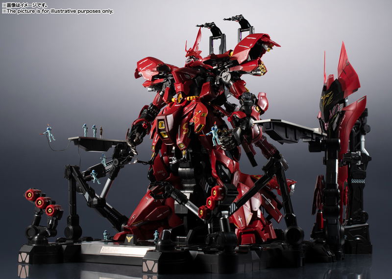 Metal Structure Kaitaishouki Mobile Suit Gundam Char's Counterattack: MSN-04 Sazabi image 6