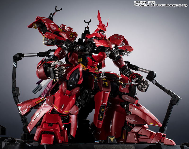 Metal Structure Kaitaishouki Mobile Suit Gundam Char's Counterattack: MSN-04 Sazabi image 7