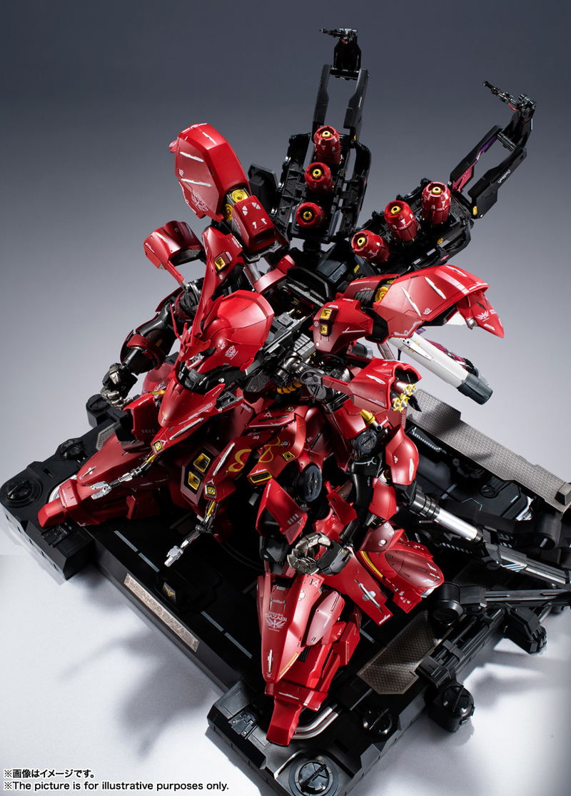 Metal Structure Kaitaishouki Mobile Suit Gundam Char's Counterattack: MSN-04 Sazabi image 8