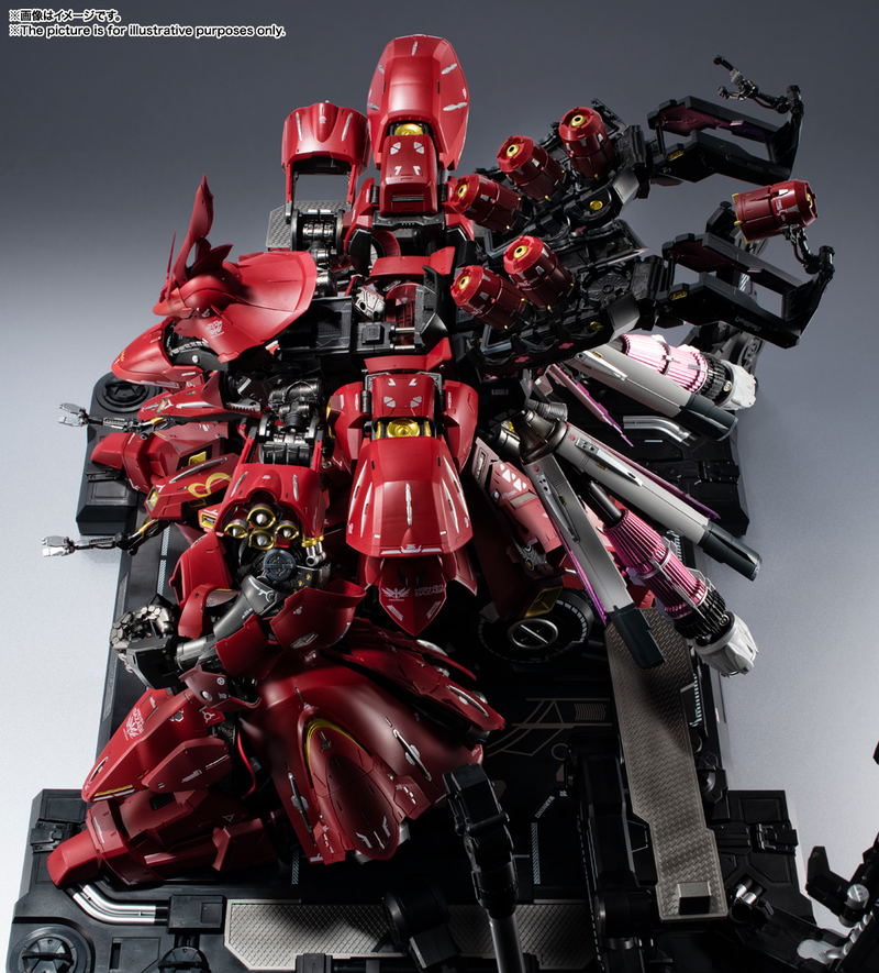 Metal Structure Kaitaishouki Mobile Suit Gundam Char's Counterattack: MSN-04 Sazabi image 9