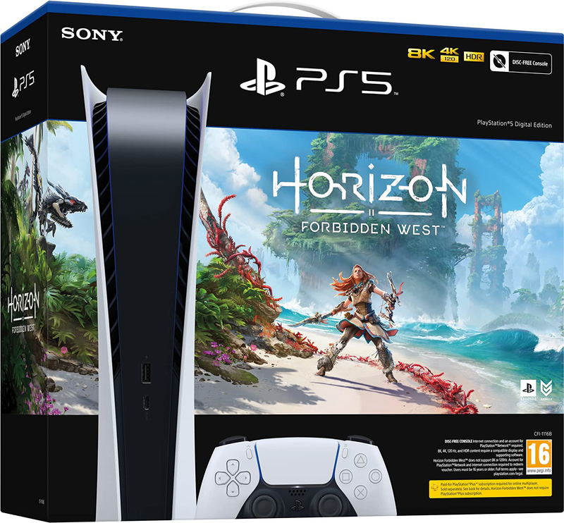 PlayStation 5 Digital Edition [Horizon Forbidden West Bundle] image 1