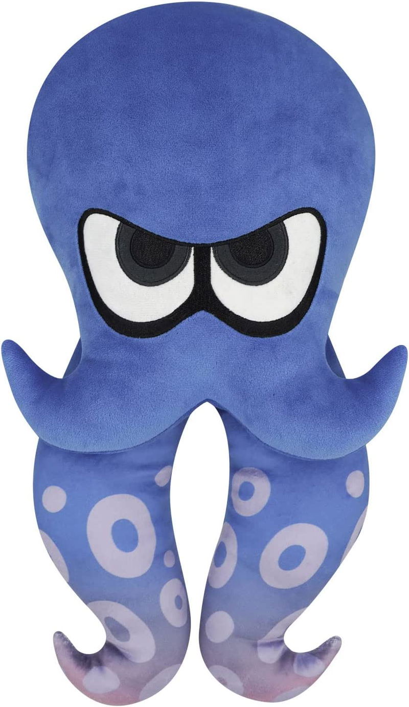 Splatoon 3 All Star Collection Plush: Octopus Blue (M Size) image 1
