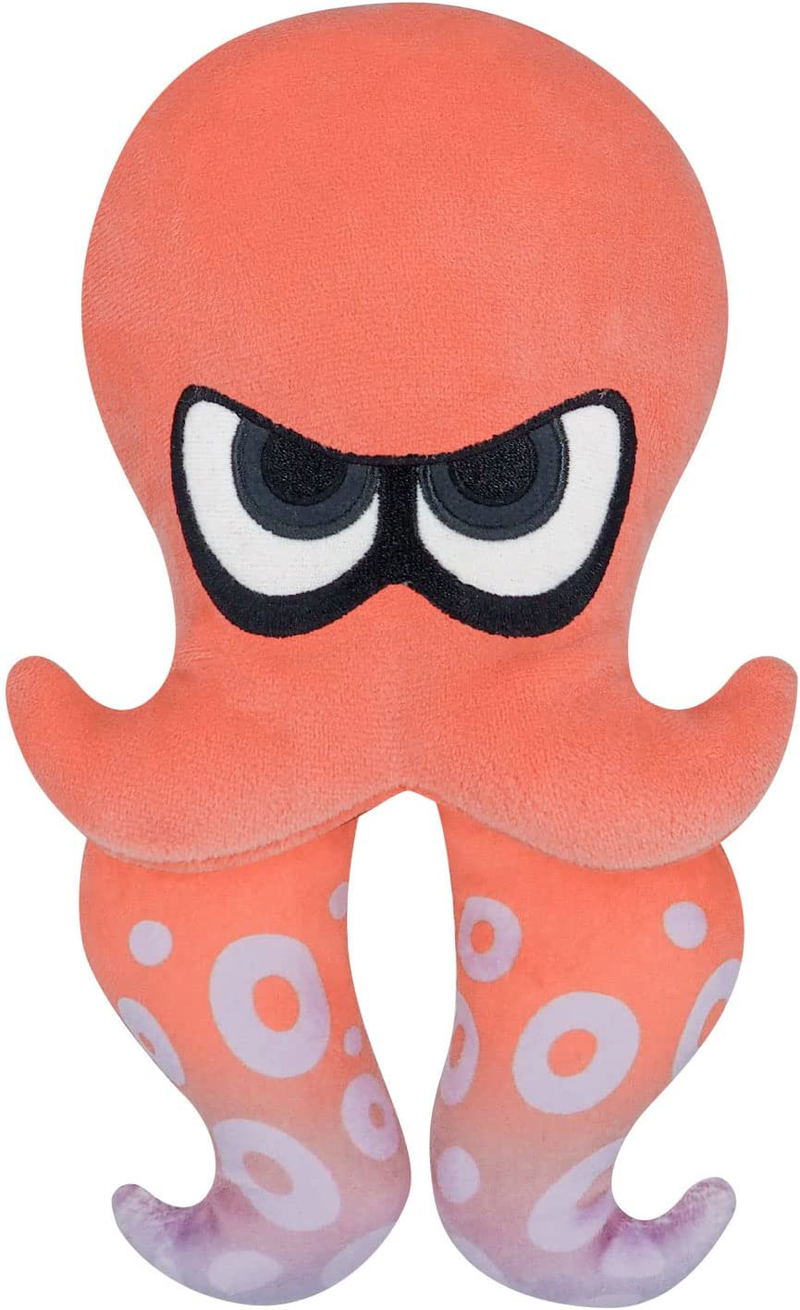 Splatoon 3 All Star Collection Plush: Octopus Red (S Size) image 1