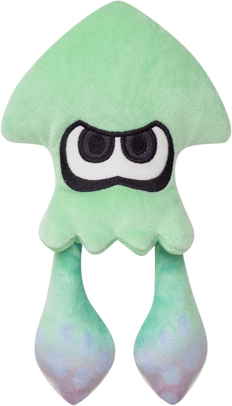 Splatoon 3 All Star Collection Plush: Squid Light Blue (S Size) image 1