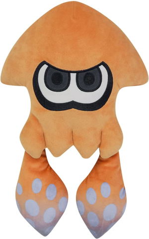 Splatoon 3 All Star Collection Plush: Squid Orange (M Size)_