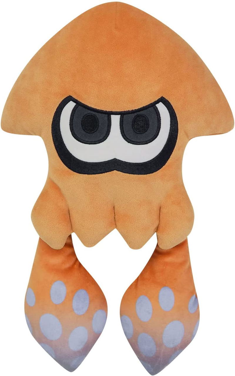 Splatoon 3 All Star Collection Plush: Squid Orange (M Size) image 1