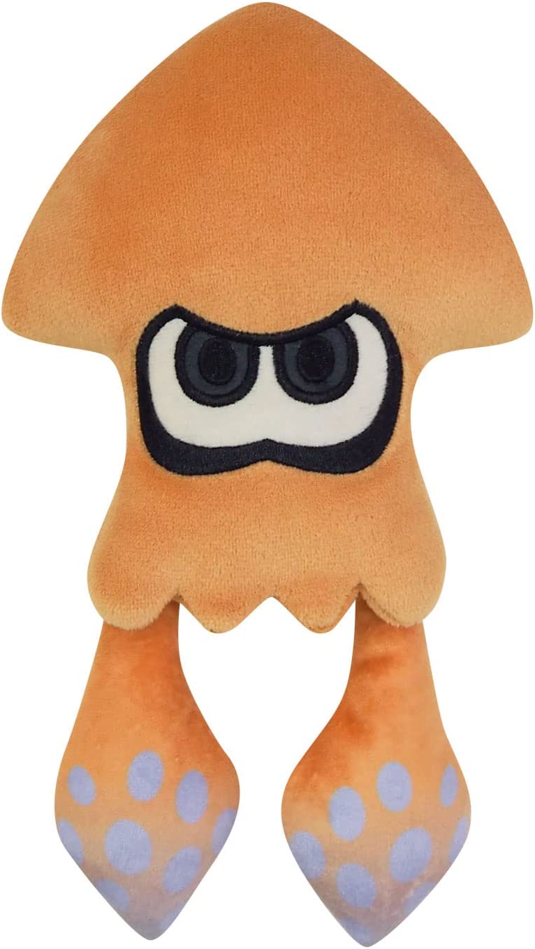 Splatoon 3 All Star Collection Plush: Squid Orange (S Size) image 1
