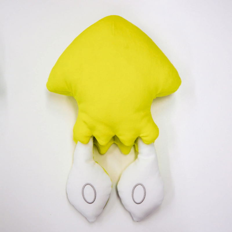 Splatoon 3 All Star Collection Plush: Squid Yellow (M Size) image 3