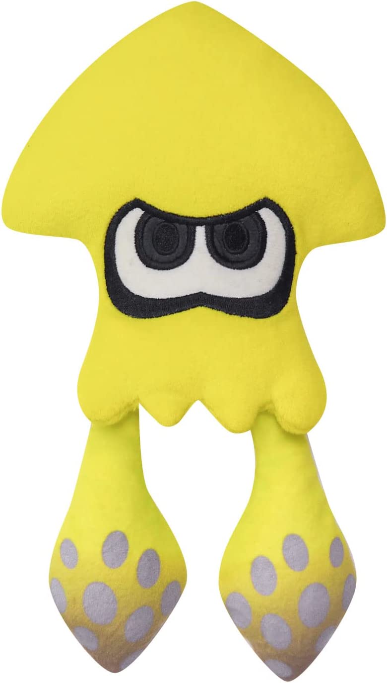Splatoon 3 All Star Collection Plush: Squid Yellow (S Size) image 1