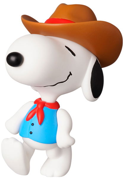 Ultra Detail Figure Peanuts Series 14: Cowboy Snoopy image 1