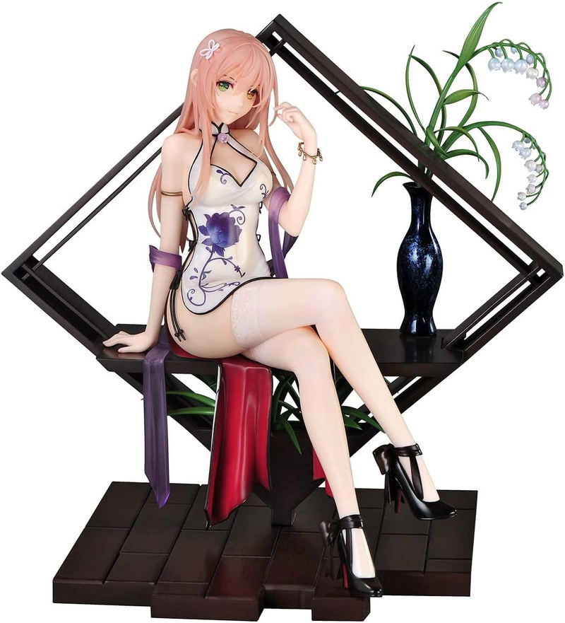 TID Original Illustration 1/7 Scale Pre-Painted Figure: Niya China Dress Ver. image 1