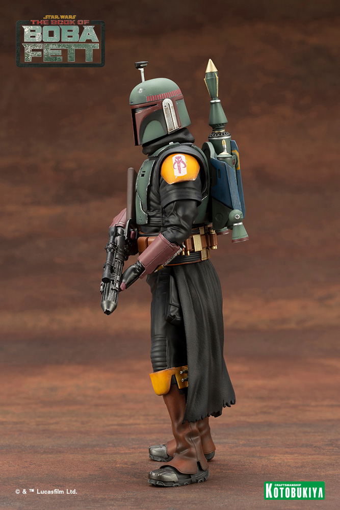 ARTFX+ Star Wars The Book of Boba Fett 1/10 Scale Pre-Painted Figure: Boba Fett image 4