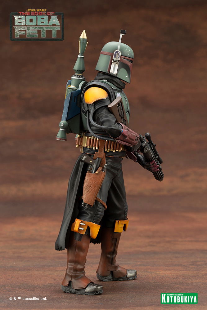 ARTFX+ Star Wars The Book of Boba Fett 1/10 Scale Pre-Painted Figure: Boba Fett image 8