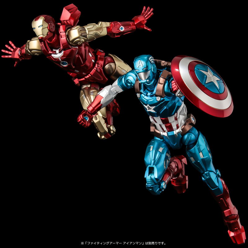 Fighting Armor Captain America (Re-run) image 16