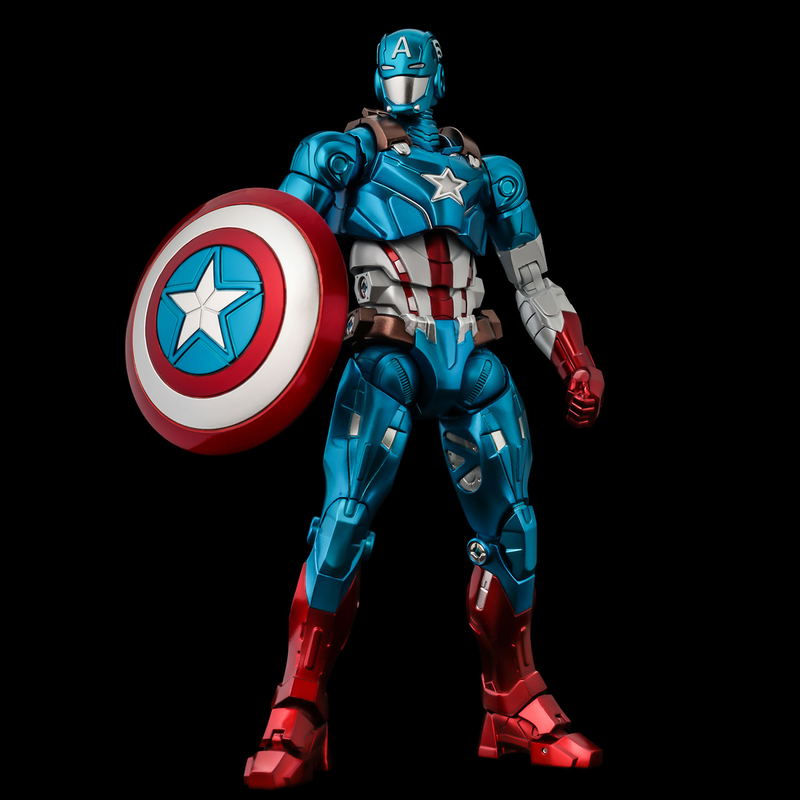 Fighting Armor Captain America (Re-run) image 2