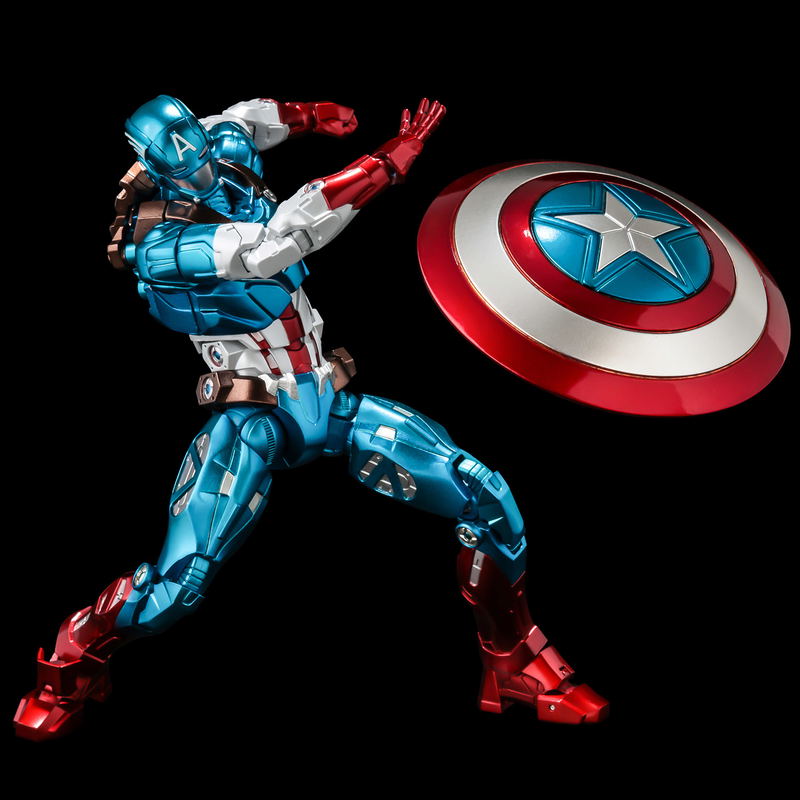 Fighting Armor Captain America (Re-run) image 6