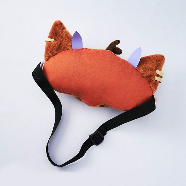 ファイナルファンタジー　Ⅶ リメイク　アイマスク　レッド　RED ⅩⅢ FF Final Fantasy VII Remake Eye Mask: Red XIII