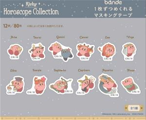 Kirby's Dream Land: Kirby Horoscope Collection Bande 1 Sheet - Zutsu Mekureru Masking Tape