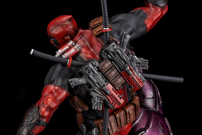 Marvel Universe Deadpool 1/6 Scale Fine Art Statue Signature Series: Deadpool Feat. Kucharek Brothers image 17