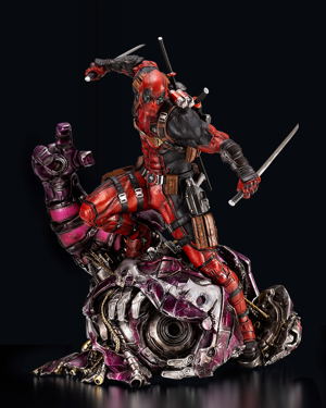 Marvel Universe Deadpool 1/6 Scale Fine Art Statue Signature Series: Deadpool Feat. Kucharek Brothers