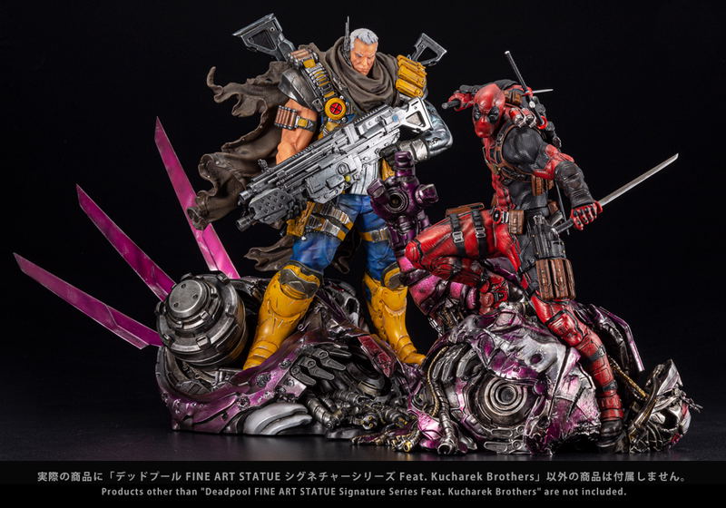 Marvel Universe Deadpool 1/6 Scale Fine Art Statue Signature Series: Deadpool Feat. Kucharek Brothers image 24