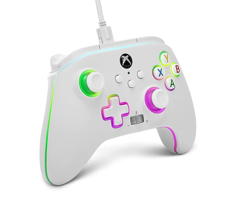 PowerA Spectra Infinity Enhanced Wired Controller for Xbox Series X|S (White) image 2