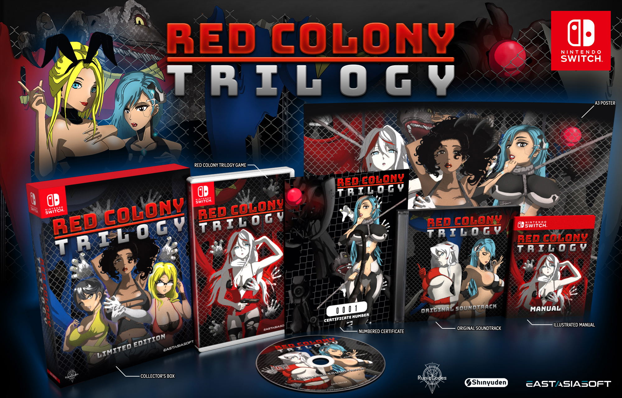 Red Colony Trilogy [Limited Edition] LE PLAY EXCLUSIVES for 