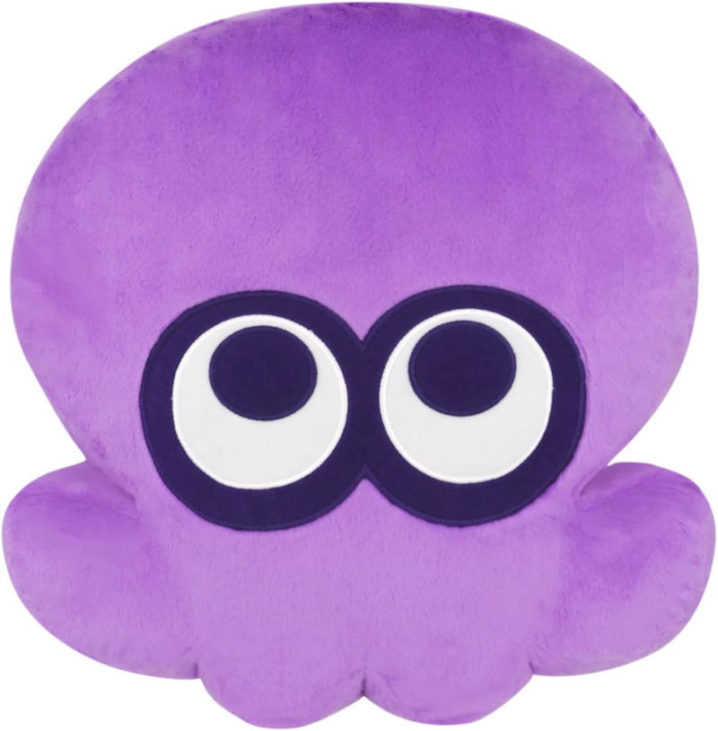 Splatoon 3 All Star Collection Cushion: Octopus Purple (Re-run) image 1