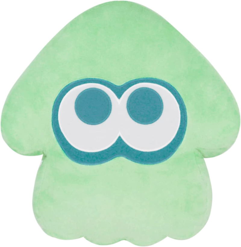 Splatoon 3 All Star Collection Cushion: Squid Light Blue (Re-run) image 1