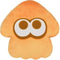 Splatoon 3 All Star Collection Cushion: Squid Orange (Re-run) thumbnail 1
