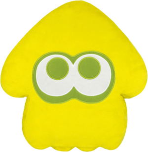 Splatoon 3 All Star Collection Cushion: Squid Yellow (Re-run)_