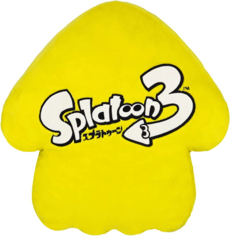 Splatoon 3 All Star Collection Cushion: Squid Yellow (Re-run) image 3